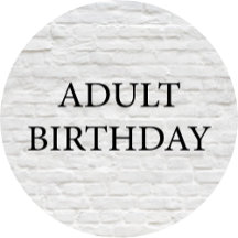 Elegant Minimalist Adult Birthday Collection
