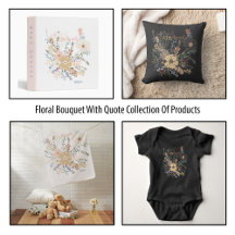 Floral Bouquet Isn't She Lovely Saying