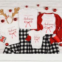 Matching Family Christmas - Red Ribbon Collection