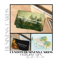 Nature Art Business Cards