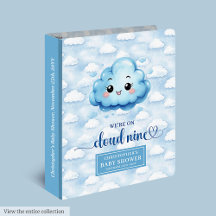 We're on cloud nine boy album ring binders #122B
