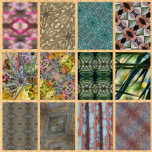 Intricate Pattern Photographic Abstract Home Decor