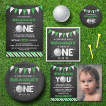 Hole In One   Golf 1st Birthday Par-tee