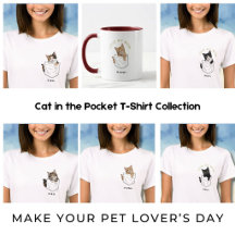 Cat in the Pocket T-Shirt Collection