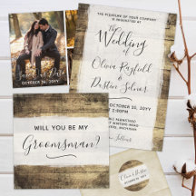 Rustic Wood Wedding Collection
