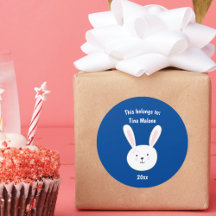 This Belongs to Name Stickers for Kids (& Adults)