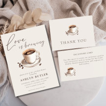 Love is Brewing Bridal Shower Collection