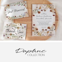 Daphne • Elegant Vintage Botanical Wedding Suite