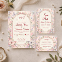 Whimsical Butterfly Garden Wedding