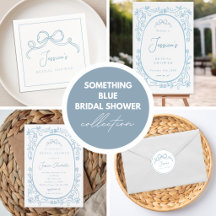 Something Blue Bridal Shower Collection 