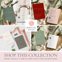 Wedding Website QR Invitations