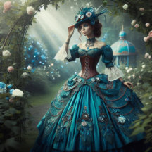 Victorian Garden Lady