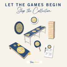 Personalized Monogram Family Games & Game Room