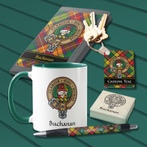 Clan Buchanan Tartan and Crest Collection