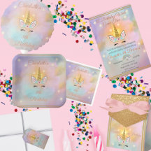 Magical Unicorn Birthday Party Collection