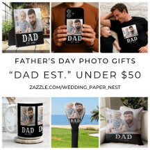 Dad Established Fathers Day Photo Gifts Under $50