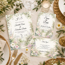 Enchanted Secret Garden Elegance Wedding