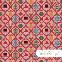 Ugly Sweater Christmas Pattern 