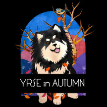 YRSE IN AUTUMN Finnish Lapphund