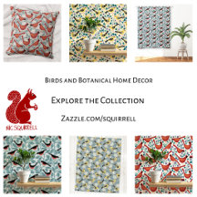 Birds and Botanical Home Decor