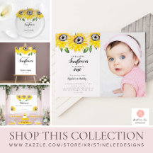 Little Sunflower is Turning One Birthday