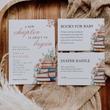 A New Chapter Floral Baby Shower