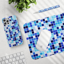 Blue Mosaic Tiles Collection