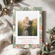 Newlywed Holiday Cards