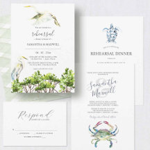 Rehearsal Dinner Invitations