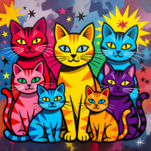 Whimsical Cats