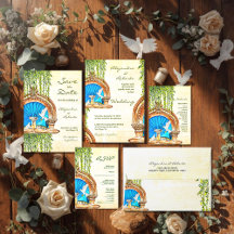 Baroque Love Fountain Hacienda Mexican Wedding