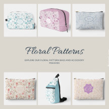 Cute Pastel Elegant Watercolor Floral Pattern