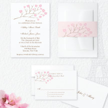 Cherry Blossoms Wedding Collection