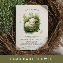 Lamb Baby Shower