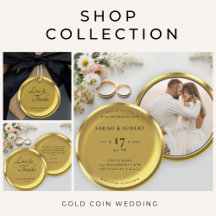 Gold Coin Wedding