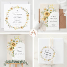 Sunflowers and Daisies