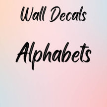 Alphabet Wall Decals