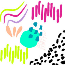 Modern colorful Abstract pattern.