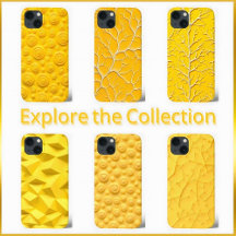 Yellow Color iPhone Cases