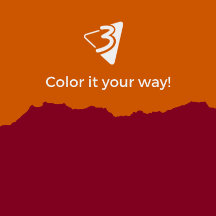 Orange and Red Pillows - Living Room