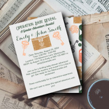 Escape Room Gender Reveal Baby Shower Suite 