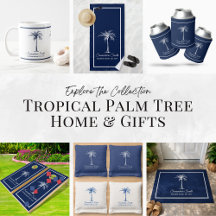Tropical Palm Tree Home Décor and Accessories