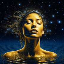 Meditation under the Stars and Moon