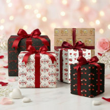 Valentines Wrapping Paper Collection