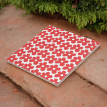 Red and White Flower Pattern Home Decor