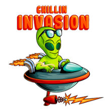 Chillin alien invasion