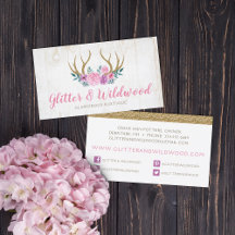 Glitter & Wildwood Business Collection