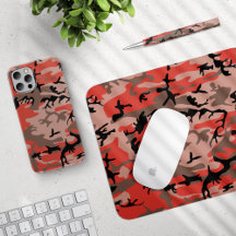 Red and Brown Camouflage Collection