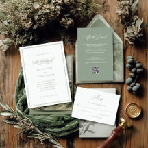 Sage Green | Classic Italian Elegance Wedding