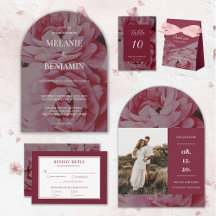 Wedding Romantic Peony Flower Theme